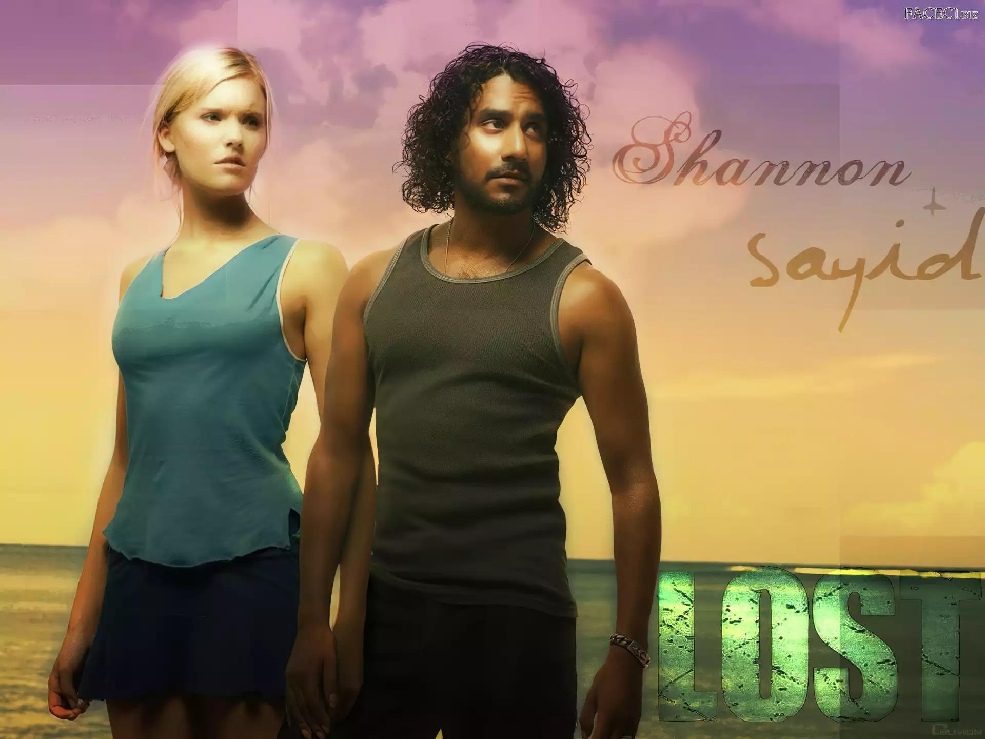 Naveen Andrews, Lost, Serial, Maggie Grace, Aktor, Zagubieni, Aktorka
